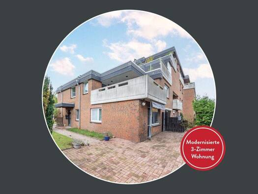 Terrassenwohnung zum Kauf provisionsfrei 187.000 € 3 Zimmer 78 m² Adendorf 21365