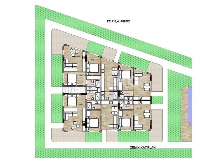 Wohnung zum Kauf 184.000 € 2 Zimmer 45 m² 1. Geschoss Izmir 35310