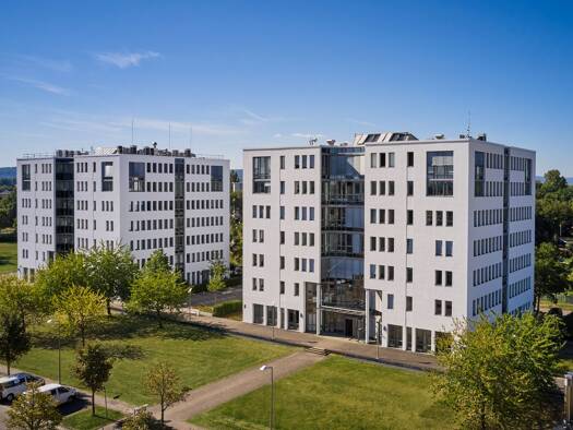 Büro zur Miete provisionsfrei 1.314 m² Bürofläche teilbar ab 160 m² Emmy-Noether-Straße 9 Rintheim Karlsruhe 76131