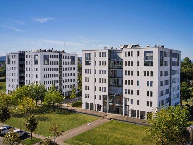 Büro zur Miete provisionsfrei 1.314 m² Bürofläche teilbar ab 160 m² Emmy-Noether-Straße 9 Rintheim Rintheim 76131