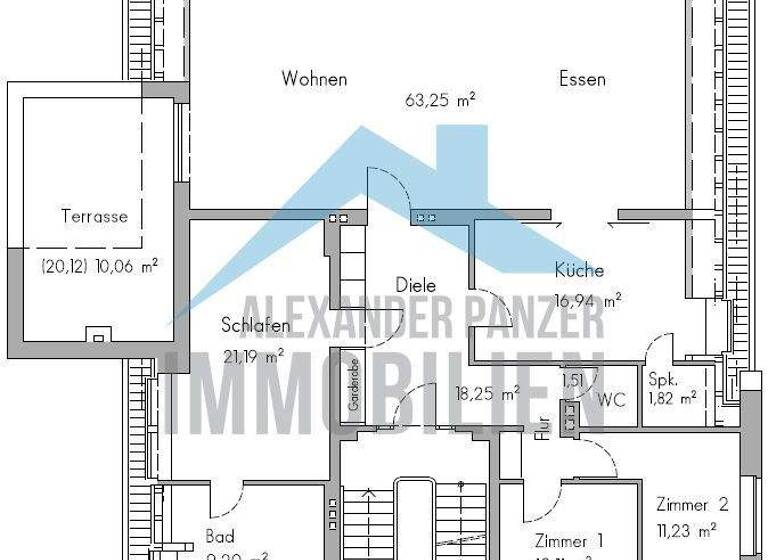 Wohnung zur Miete - Erstbezug 1.500 € 4 Zimmer 166 m² Ihringshausen Fuldatal / Ihringshausen 34233