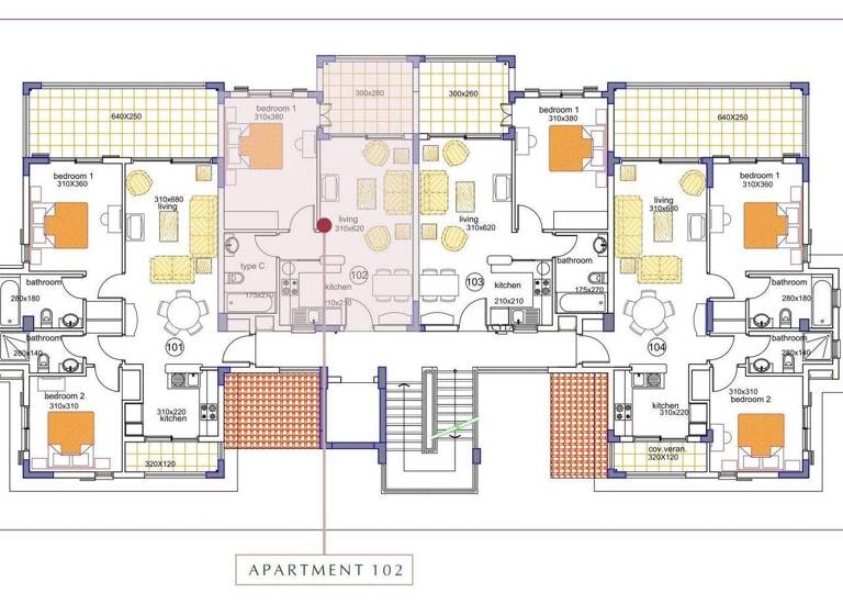 Wohnung zum Kauf provisionsfrei 180.000 € 2 Zimmer 55,2 m² Mandria Pafou 8504