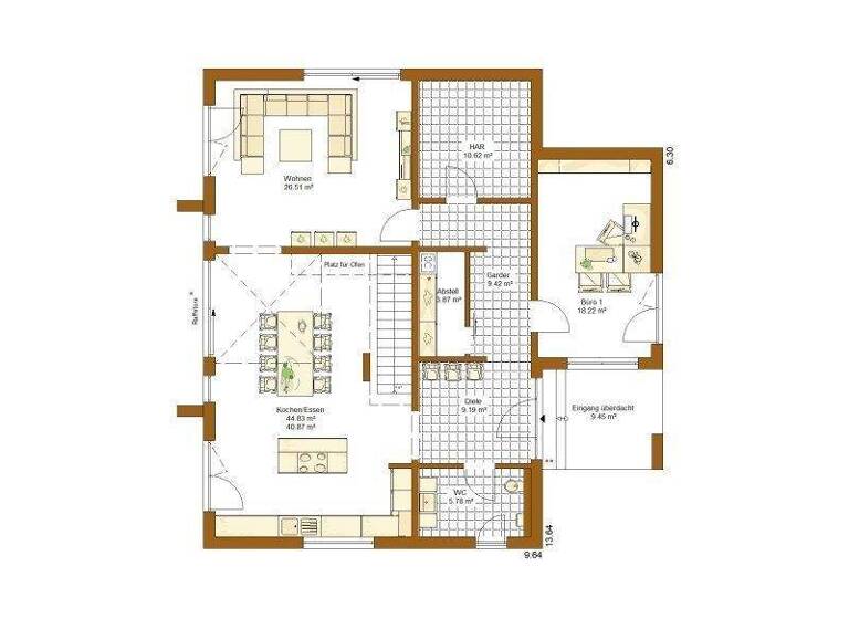 Einfamilienhaus zum Kauf provisionsfrei 878.000 € 6 Zimmer 246 m² 605 m² Grundstück Binau 74862