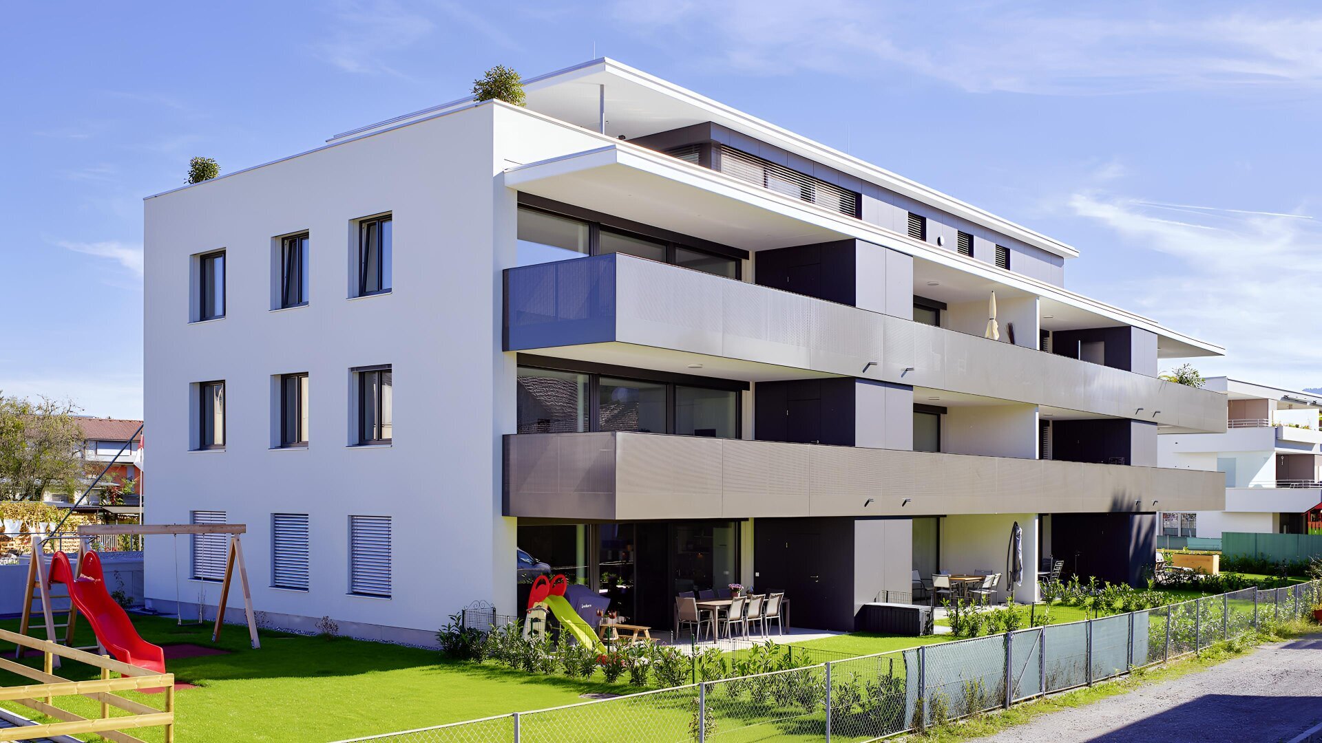 Terrassenwohnung zur Miete 1.500 € 3 Zimmer 81,2 m²<br/>Wohnfläche 2.<br/>Geschoss Lerchenfeldstraße 6 Lustenau 6890