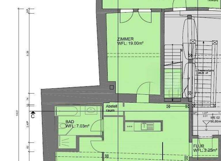 Wohnung zum Kauf provisionsfrei 229.000 € 3 Zimmer 90,9 m² 1. Geschoss Arnstadt 99310