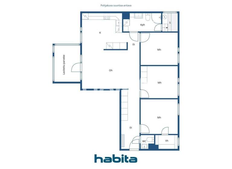 Studio zum Kauf 348.000 € 4 Zimmer 89,5 m² 4. Geschoss Taimistontie 9 Helsinki 00380