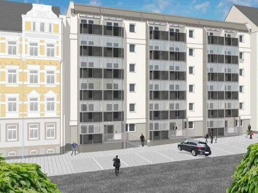 Wohnung zur Miete 315 € 3 Zimmer 53,9 m² 5. Geschoss frei ab 01.05.2026 Theresenstr. 9a Zentrum Chemnitz 09111