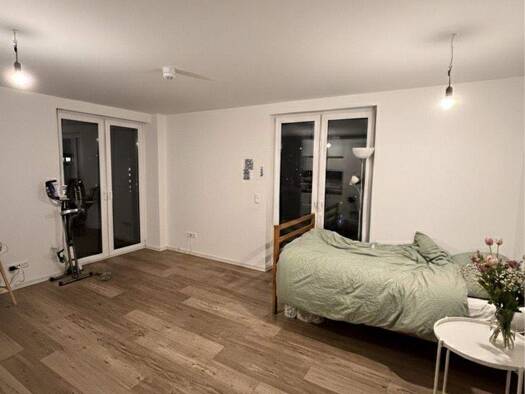 Studio zur Miete 790 € 1 Zimmer 26,1 m² 6. Geschoss frei ab sofort Ostparkstraße 45 Ostend Frankfurt a. M. 60385
