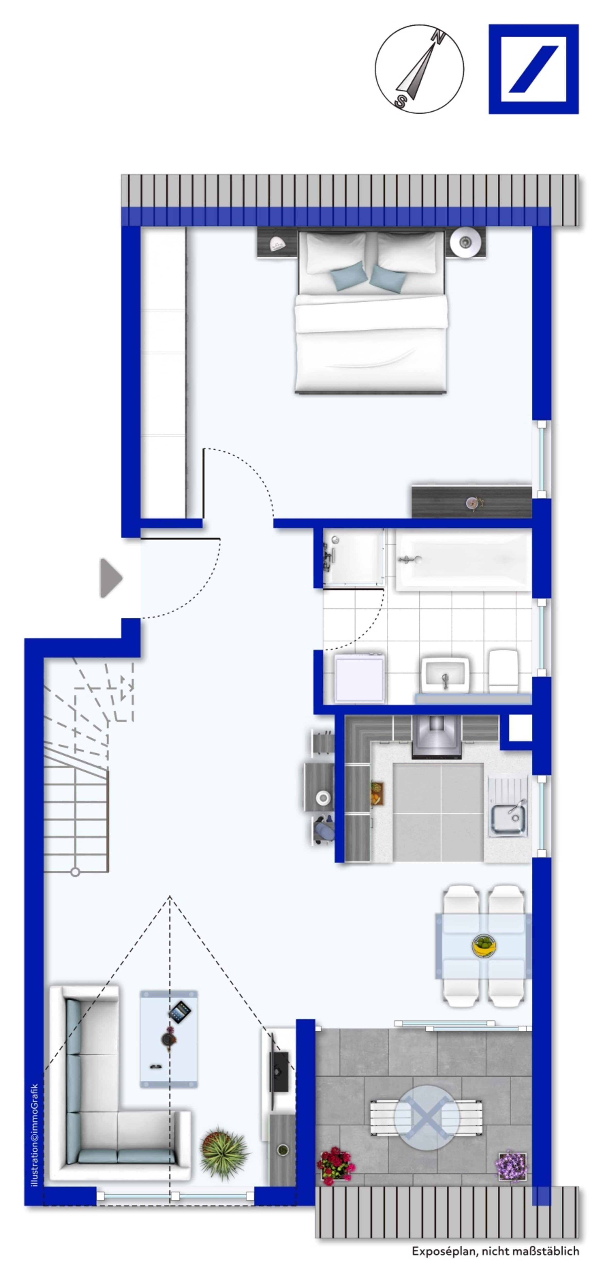 Maisonette zum Kauf 295.000 € 2,5 Zimmer 78,6 m²<br/>Wohnfläche Jagstfeld Bad Friedrichshall 74177