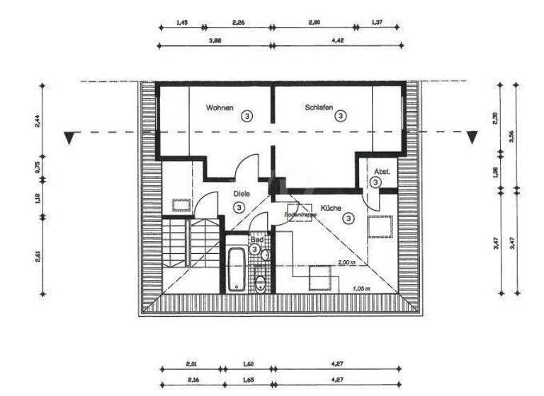 Wohnung zum Kauf 110.000 € 2 Zimmer 44,3 m² Birth Velbert 42549