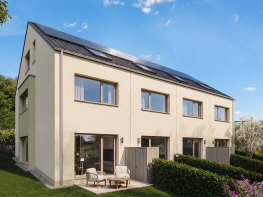 Reihenhaus zum Kauf - Erstbezug provisionsfrei 425.000 € 4,5 Zimmer 91 m² 170 m² Grundstück frei ab 01.12.2028 Albert-Schweitzer-Straße 23 Geisenheim Geisenheim 65366