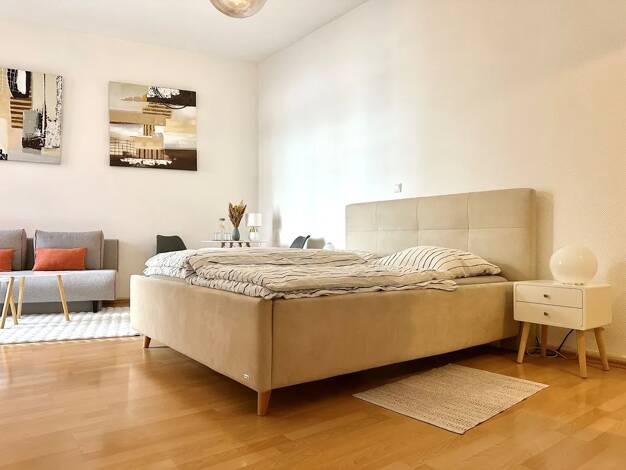 Studio zur Miete Wohnen auf Zeit 890 € 1 Zimmer 25 m² Domstraße 4 Altstadt Frankfurt am Main 60311
