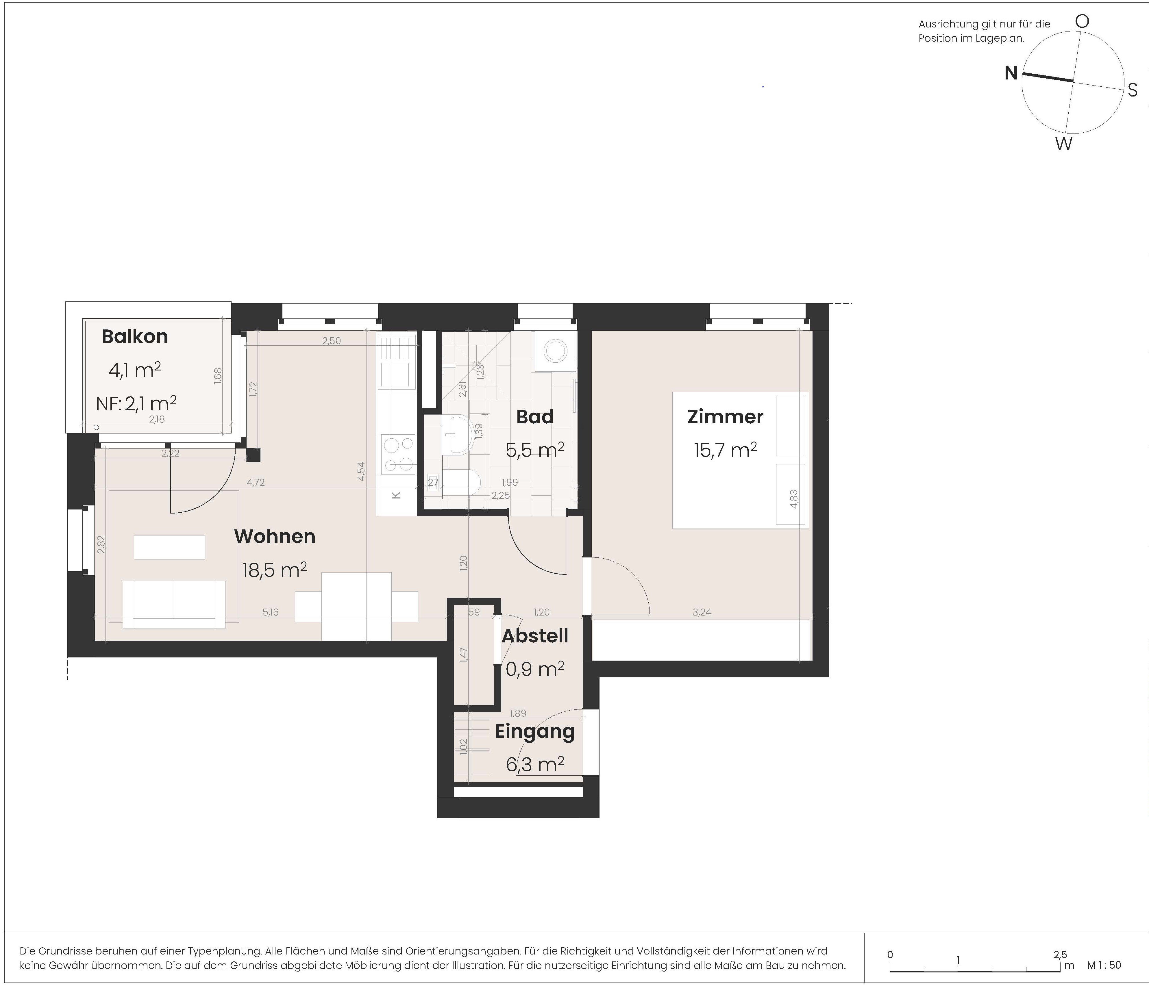 Wohnung zur Miete 715 € 2 Zimmer 48,3 m²<br/>Wohnfläche EG<br/>Geschoss Baumschulwiese Ketzin Ketzin/Havel 14669