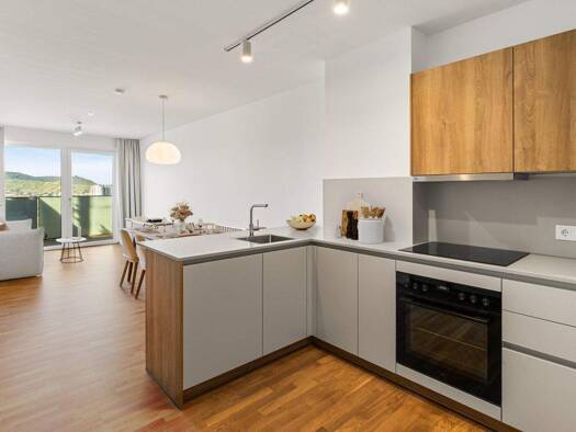 Wohnung zur Miete - Erstbezug 1.557 € 2 Zimmer 53,3 m² 7. Geschoss frei ab sofort Dresdner Straße Wien 1200