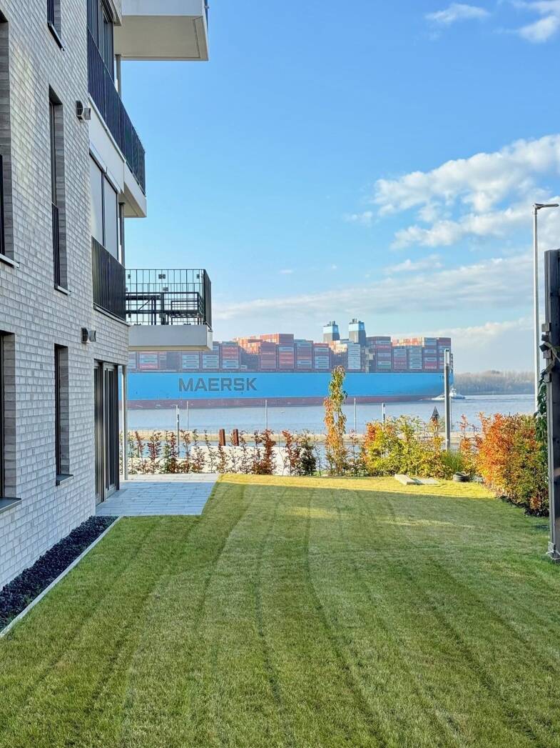 Terrassenwohnung zum Kauf provisionsfrei 795.000 € 3 Zimmer 106 m² EG Hafenstraße 43 Wedel 22880
