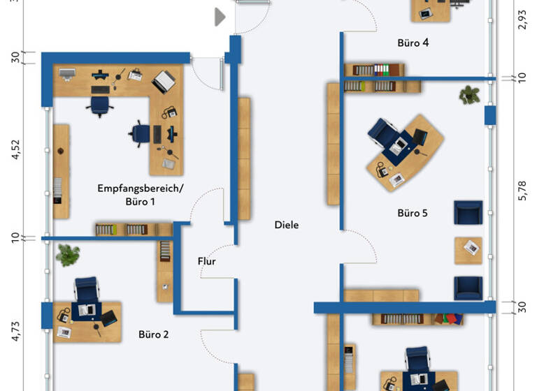 Bürofläche zum Kauf provisionsfrei 549.000 € 6 Zimmer Lohbrügge Hamburg 21031