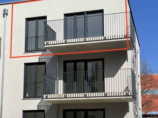 Wohnung zur Miete 650 € 2 Zimmer 62 m² Geschoss 2/3 frei ab sofort Johannisstraße 13 Weichs Regensburg 93059