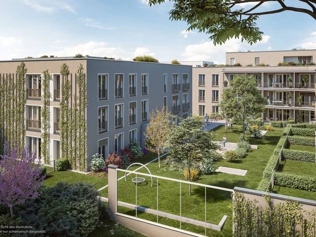 Wohnung zum Kauf - Neubau provisionsfrei 779.000 € 4 Zimmer 95 m² 1. Geschoss Schmetterlingsstraße 1 Heimstetten Kirchheim bei München 85551