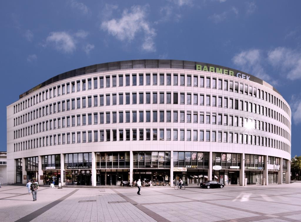 Bürofläche zur Miete 12,50 € 1.183 m²<br/>Bürofläche ab 151 m²<br/>Teilbarkeit Berliner Platz 1 Mitte / Stadtbezirk 111 Ludwigshafen 67059