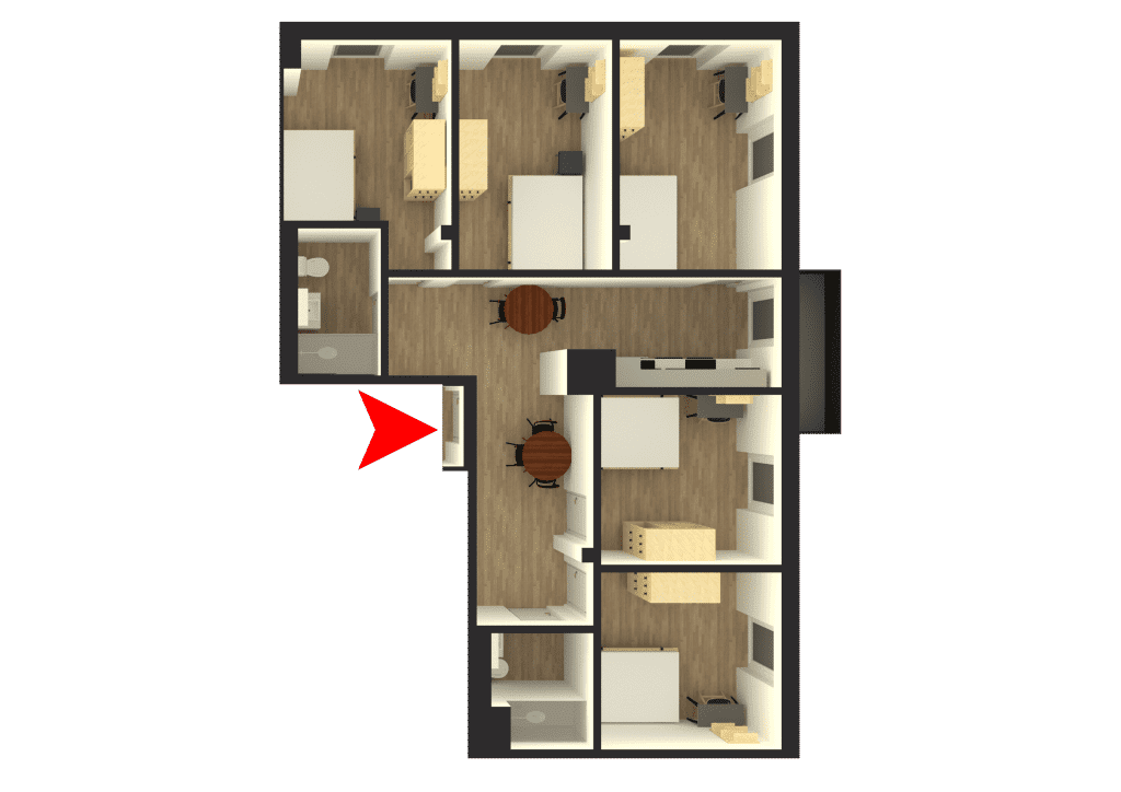 Wohnung zur Miete Wohnen auf Zeit 820 € 5 Zimmer 12,9 m²<br/>Wohnfläche 06.01.2025<br/>Verfügbarkeit Müllerstraße 55A Wedding Berlin 13349