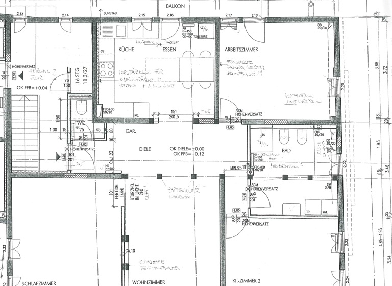 Wohnung zur Miete 1.700 € 4,5 Zimmer 111 m² 1. Geschoss Untertürkheim Stuttgart 70327