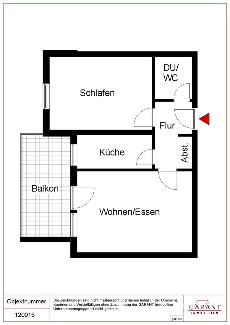 Wohnung zum Kauf 154.500 € 2 Zimmer 49 m²<br/>Wohnfläche 2.<br/>Geschoss Murrhardt Murrhardt 71540