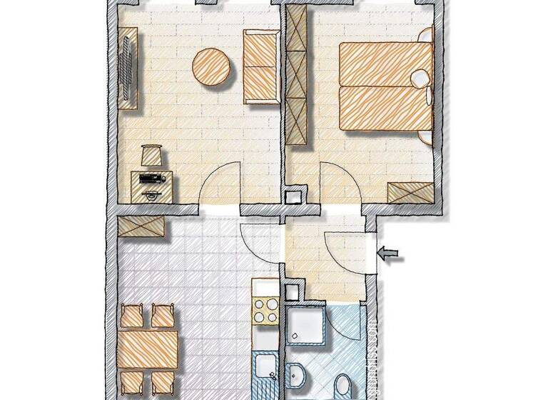 Wohnung zum Kauf als Kapitalanlage geeignet 179.000 € 2 Zimmer 52 m² Werderau Nürnberg 90441