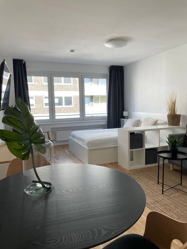 Studio zur Miete Wohnen auf Zeit 850 € 1 Zimmer 32 m² frei ab 01.10.2025 Mauerstraße 18 Golzheim Düsseldorf 40476