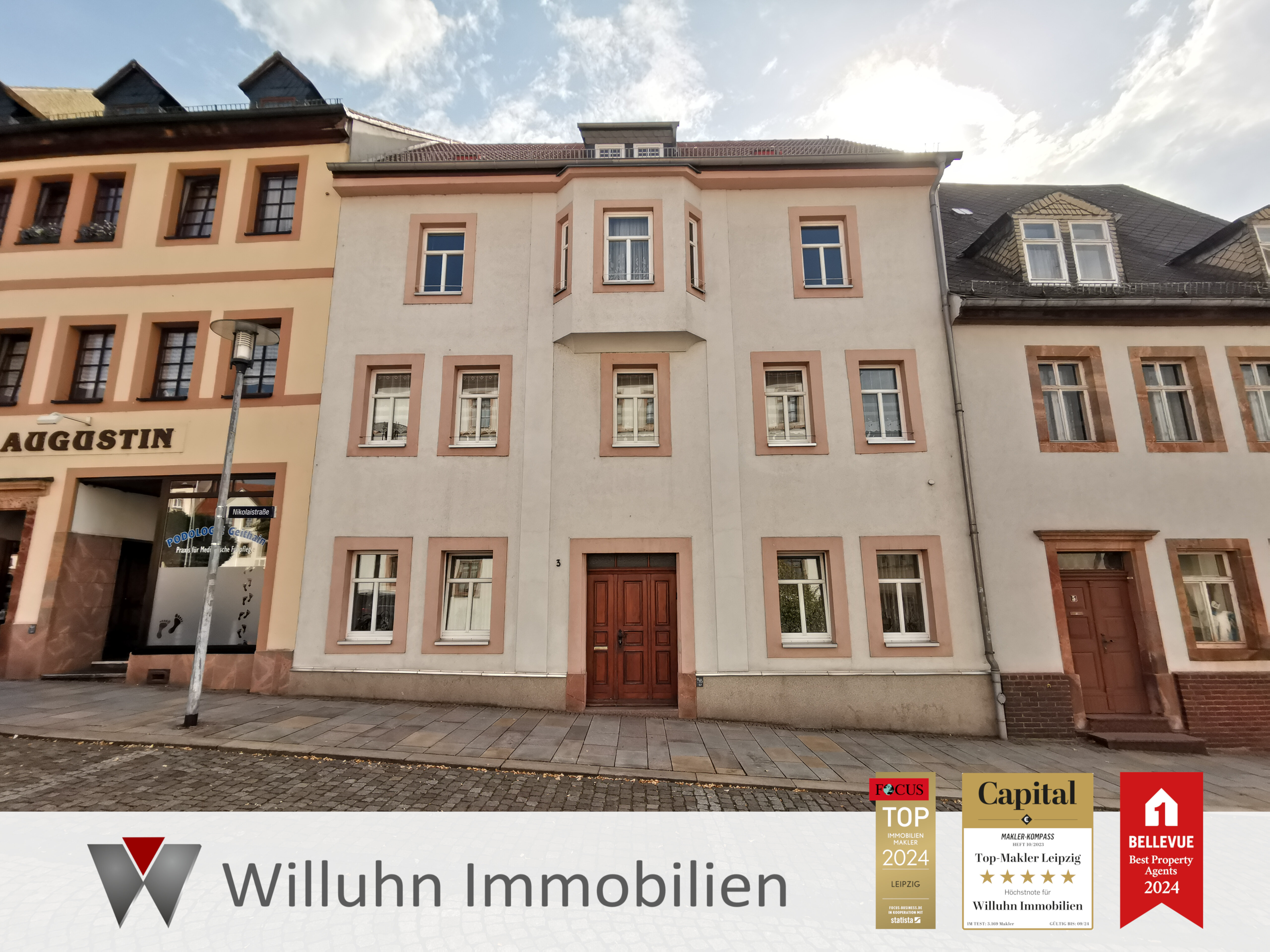 Wohn- und Geschäftshaus zum Kauf als Kapitalanlage geeignet 215.000 € 191,3 m²<br/>Fläche 620 m²<br/>Grundstück Geithain Geithain 04643