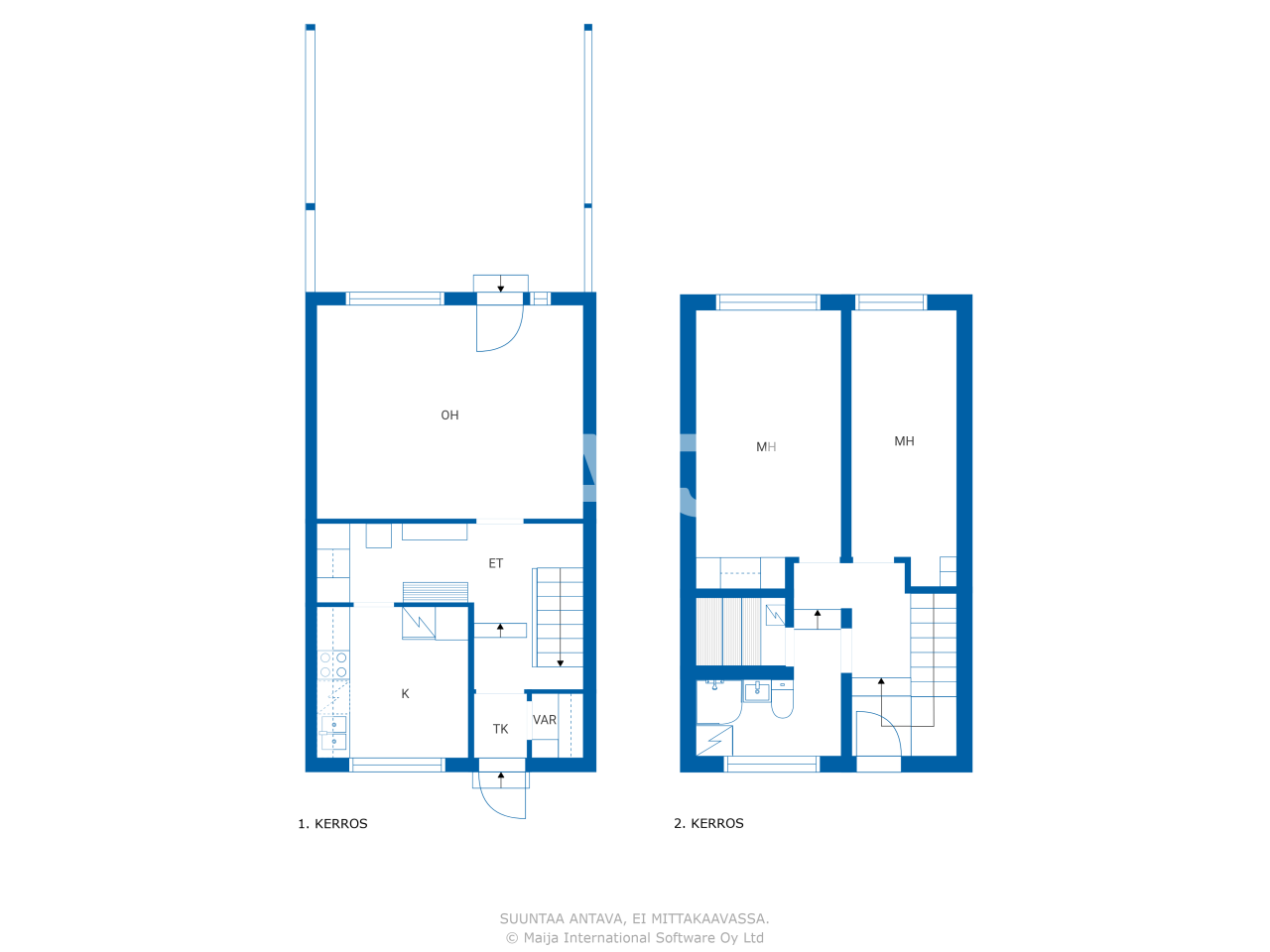 Reihenmittelhaus zum Kauf 71.000 € 3 Zimmer 79,5 m²<br/>Wohnfläche 15.917 m²<br/>Grundstück Juolavehnätie 1 Oulu 90580