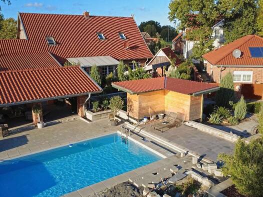 Einfamilienhaus zum Kauf 335 m² 9.359 m² Grundstück Bahnhofstraße 39 Grothe Badbergen 49635