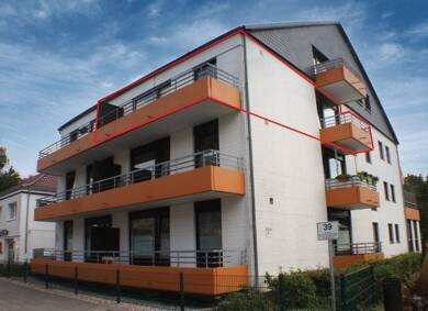 Wohnung zur Miete 560 € 2 Zimmer 63,4 m² frei ab 01.07.2025 Holstentor - Nord Lübeck 23556