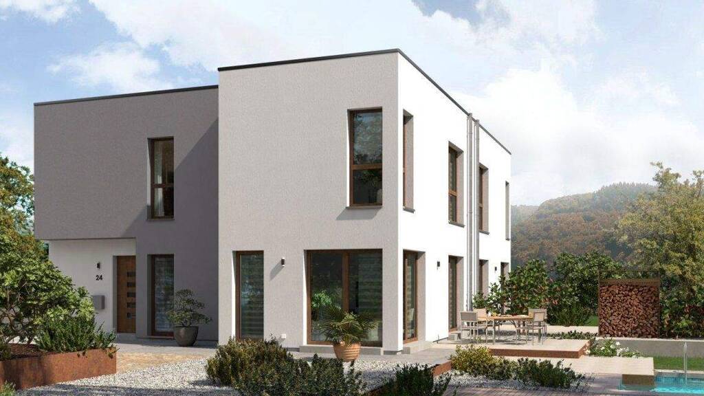 Doppelhaushälfte zum Kauf 437.999 € 4 Zimmer 130,8 m² 385 m² Grundstück Langenenslingen 88515