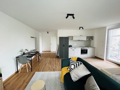 Terrassenwohnung zur Miete 699 € 1 Zimmer 42,5 m² EG frei ab sofort Am historischen Lokschuppen 16 Stadtpark / Stadtgrenze 20 Fürth 90762