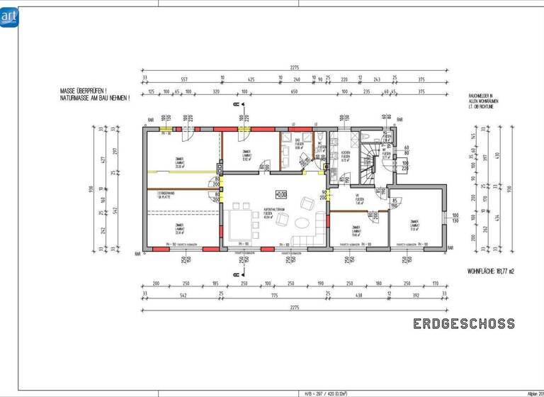 Haus zum Kauf 299.000 € 12 Zimmer 320 m² Sankt Pantaleon 5120