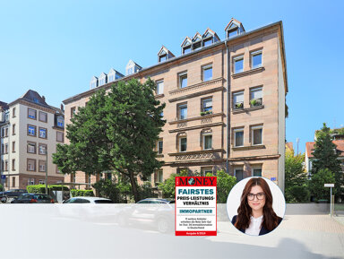 Wohnung zum Kauf 145.000 € 1,5 Zimmer 33,1 m² 2. Geschoss Maxfeld Nürnberg 90409