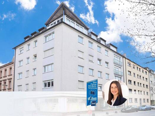 Studio zur Miete 410 € 1 Zimmer 37,5 m² 1. Geschoss frei ab 01.05.2026 St Leonhard Nürnberg 90439