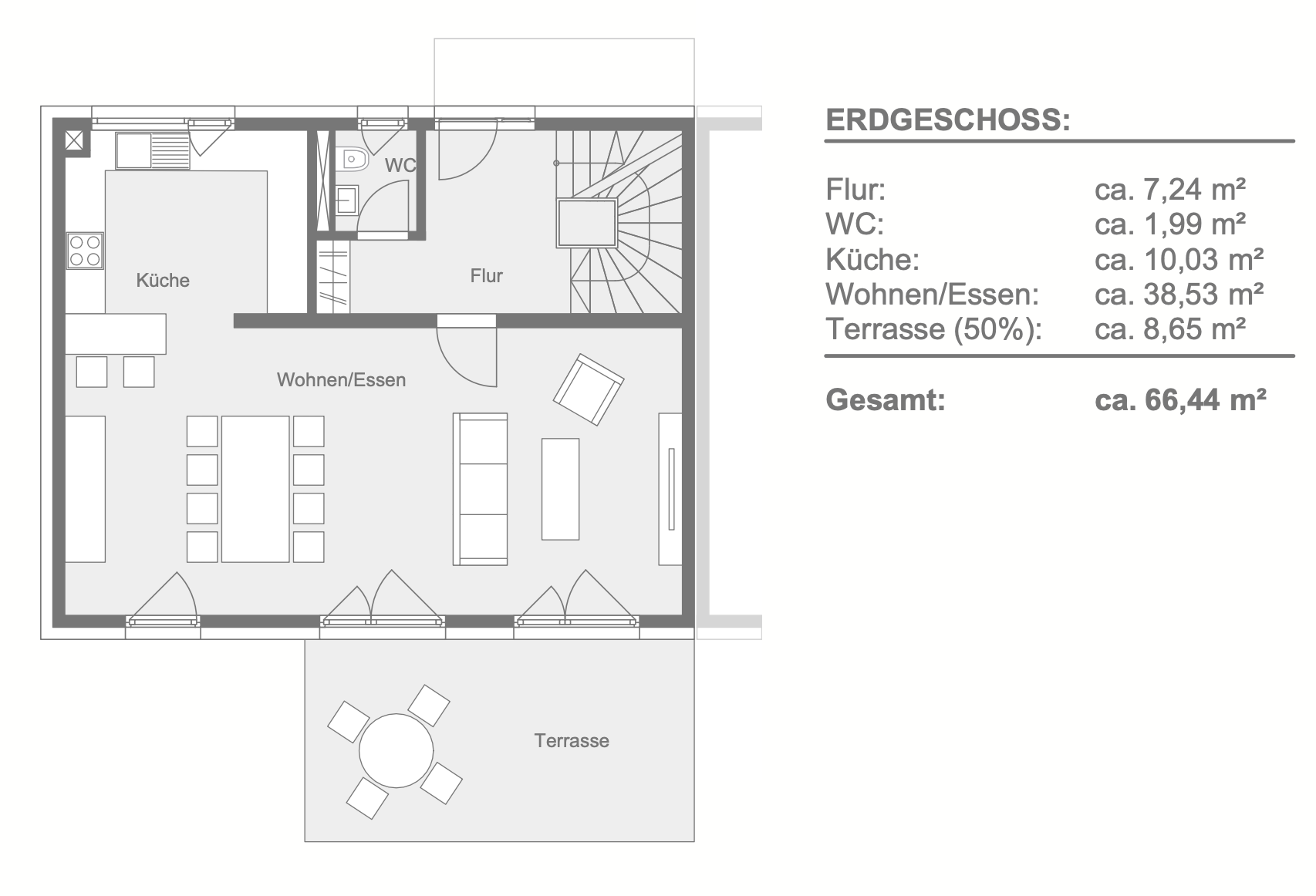 Reihenendhaus zur Miete 2.250 € 4,5 Zimmer 132 m²<br/>Wohnfläche 250 m²<br/>Grundstück Unterfarrnbach 102 Fürth 90766