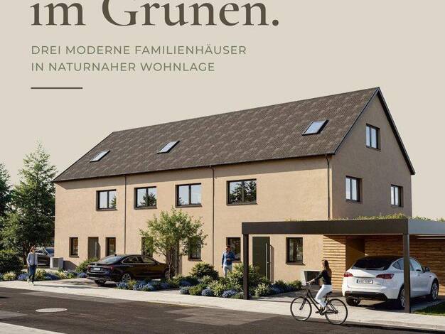 Reihenendhaus zum Kauf - Erstbezug provisionsfrei 599.000 € 5 Zimmer 141,4 m² 386 m² Grundstück Tannenstraße 2 Neunkirchen Neunkirchen am Sand 91233