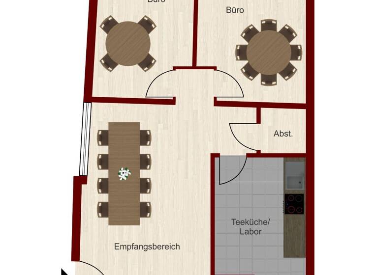Bürofläche zur Miete provisionsfrei 650 € 3 Zimmer 70 m²<br/>Bürofläche Marktplatz Biberach Biberach an der Riß 88400