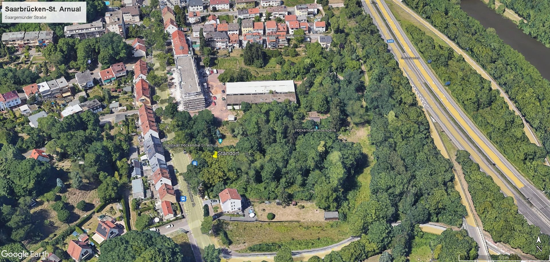 Grundstück zum Kauf 598.840 € 2.722 m²<br/>Grundstück Winterberg Saarbrücken 66119