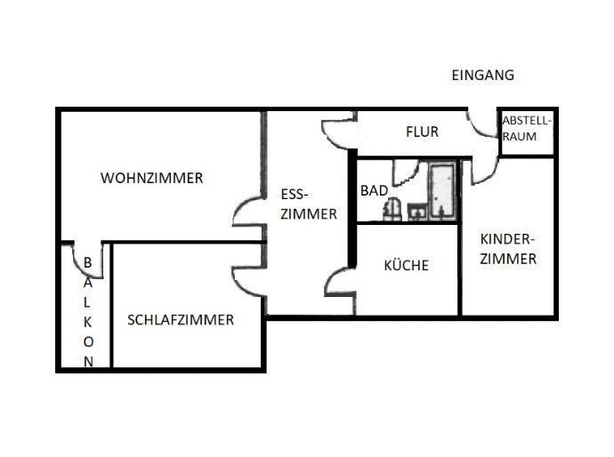 Wohnung zur Miete 840 € 3,5 Zimmer 76,1 m²<br/>Wohnfläche An der Klosterkoppel 6-10 Uetersen 25436