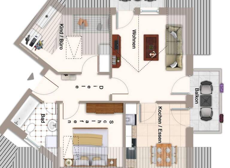 Wohnung zum Kauf 149.000 € 3 Zimmer 63 m² Patersdorf 94265