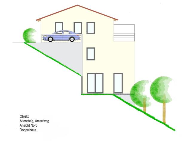 Grundstück zum Kauf 79.000 € 341 m² Grundstück Amselweg 1 Altensteig 72213
