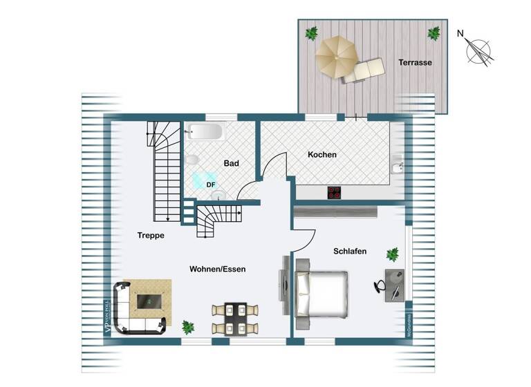 Wohnung zum Kauf 450.000 € 4 Zimmer 115 m²<br/>Wohnfläche 1.<br/>Geschoss Werder (Havel) Werder (Havel) 14542