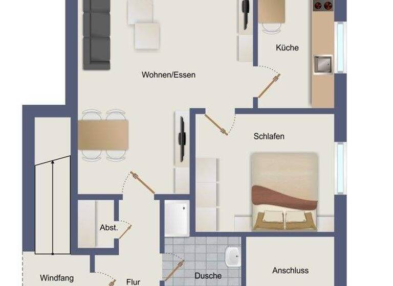 Wohnung zum Kauf 219.000 € 2 Zimmer 57 m² Westerdeichstrich 25761