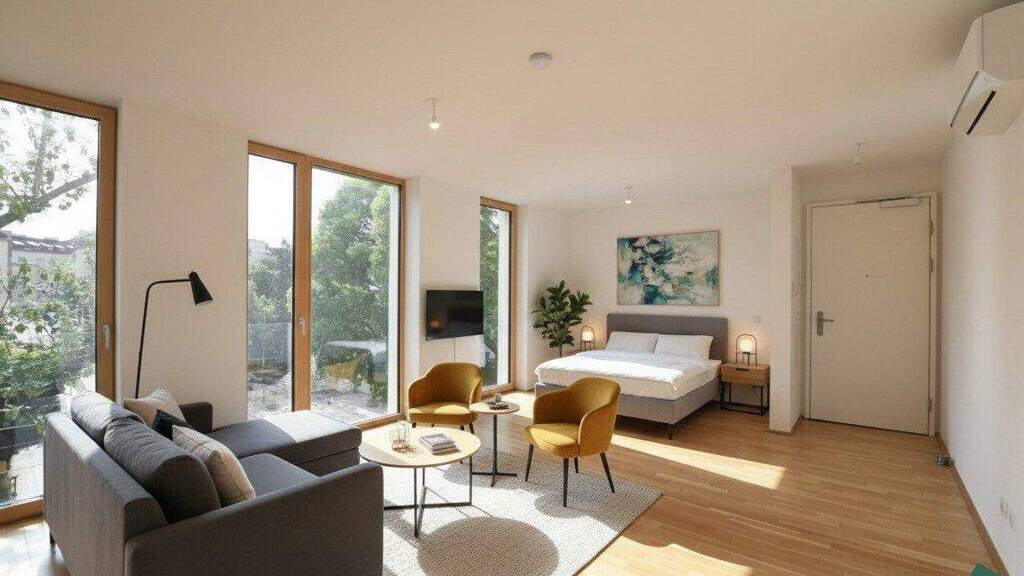 Studio zum Kauf - Erstbezug 239.000 € 1 Zimmer 32,6 m² 3. Geschoss Wien 1170