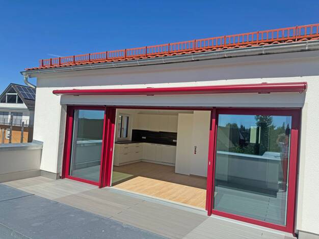 Penthouse zur Miete 1.495 € 3 Zimmer 101,6 m² Geschoss 2/3 frei ab 01.10.2026 Illertissen Illertissen 89257