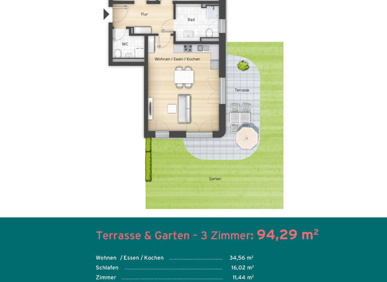 Wohnung zum Kauf provisionsfrei 579.000 € 3 Zimmer 94,3 m²<br/>Wohnfläche Zellerau Würzburg 97082