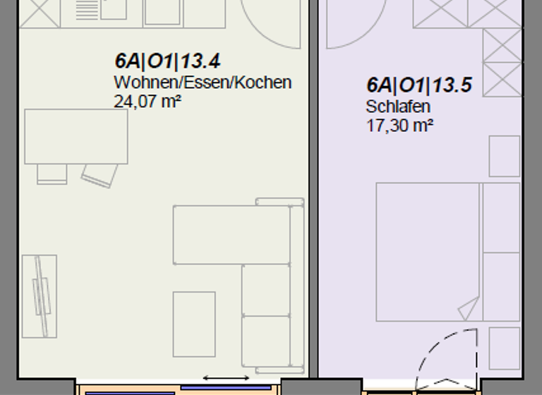 Wohnung zur Miete 920 € 2 Zimmer 63,8 m² 1. Geschoss frei ab 01.07.2026 Gießen 35394